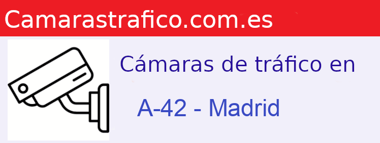 Cámaras dgt en la A-42 en la provincia de Madrid